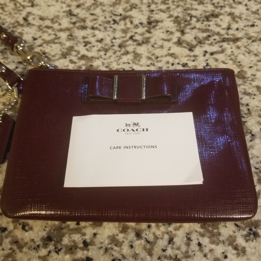 Coach Wristlet